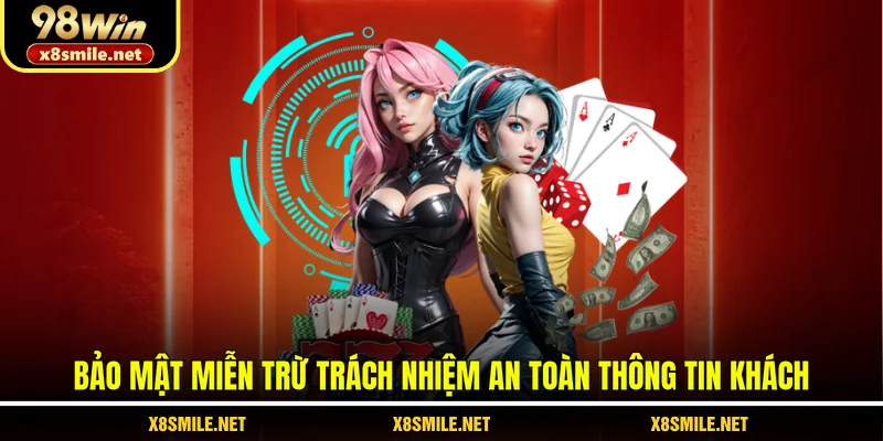 Bảo mật miễn trừ trách nhiệm an toàn thông tin khách