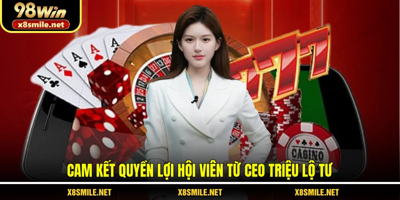 Cam kết quyền lợi hội viên từ CEO Triệu Lộ Tư