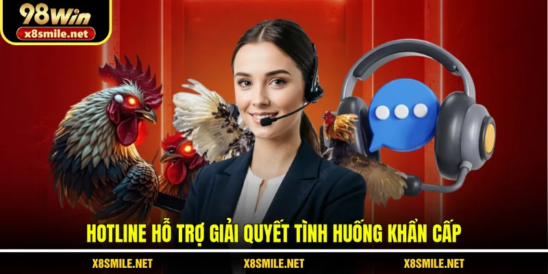 Hotline hỗ trợ giải quyết tình huống khẩn cấp 