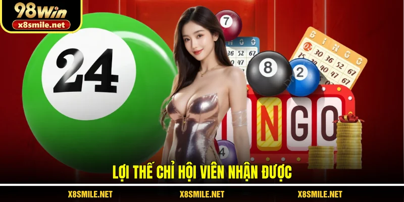 Lợi thế chỉ hội viên nhận được